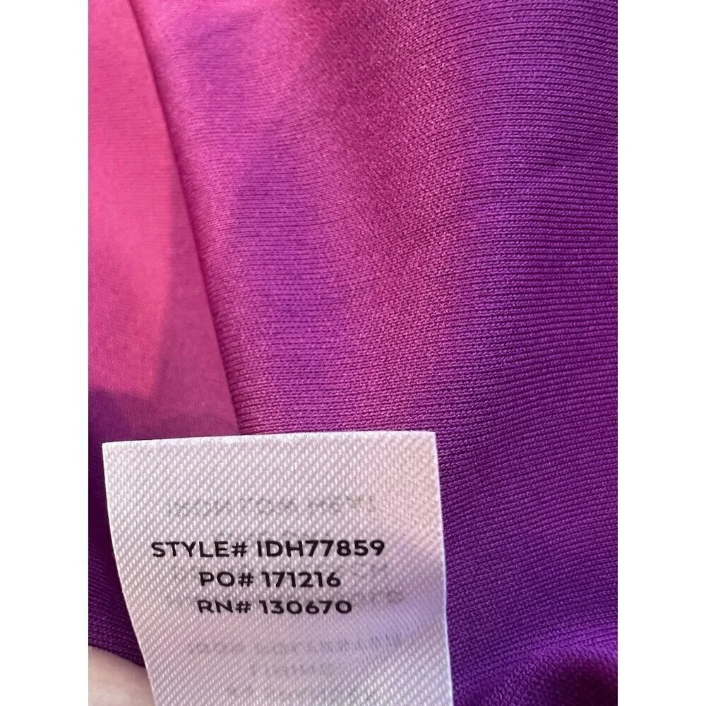 Lulus Showing Off A Little Magenta Asymmetrical Tulip Midi Dress XS Formal NWT - Picture 14 of 15